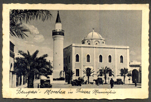 Bengasi moschea in piazza - -,