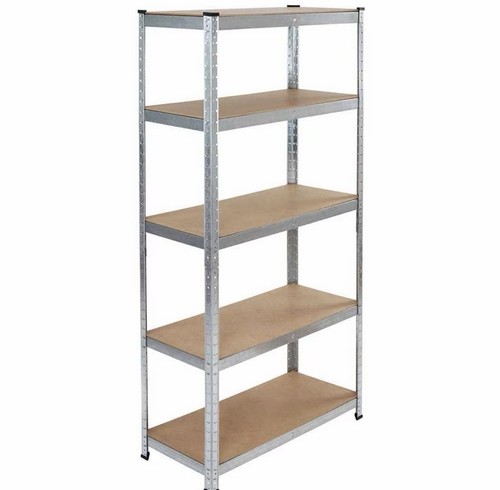 Scaffale metallico zincato 5 - metallico,