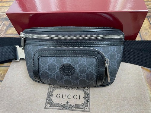 Gucci borsa cintura nera