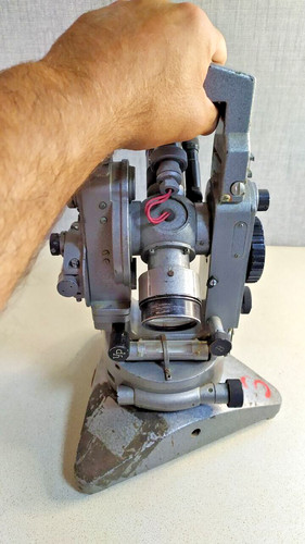 Vintage soviet theodolite - soviet,