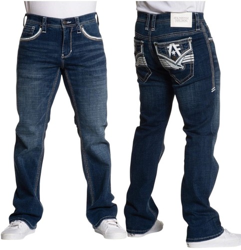 American fighter jeans uomo - american,