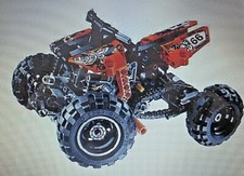 LEGO technic 9392 Qoad Bike arancione 2 in 1 modello 199 pezzi 2012 100%