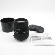 Nikon AF Sigma Zoom 55-200 mm obiettivo 1:4-5.6 DC HSM