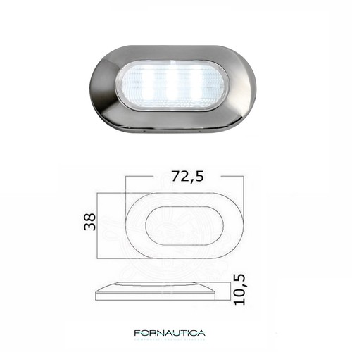 Luce cortesia barca gommone - di,