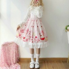 Con Bretelline Lolita Abito