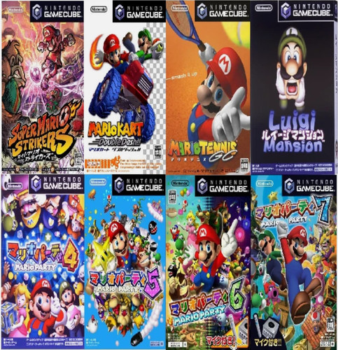 Mario party 7 - 7,, tennis