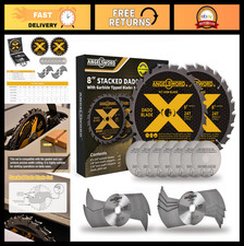 8" Stacking Dado Blade Set -
