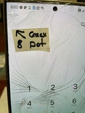 OEM Pull OLED per Samsung Galaxy S24 display ultra LCD DANNEGGIATO - SOLO SCHERMO!