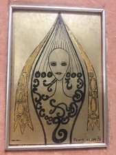 ?  Raffaele Ponte Corvo  1913 -1983 Wikipedia Quadro lamina d’argento