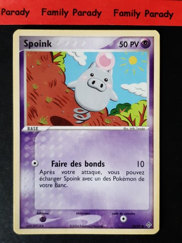 Spoink dragon carte - 73/97, ex