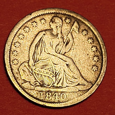 1840 seduto Liberty mezza