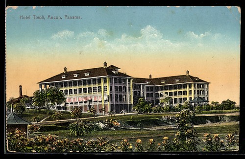 Ancon hotel tivoli cartolina - tivoli,,