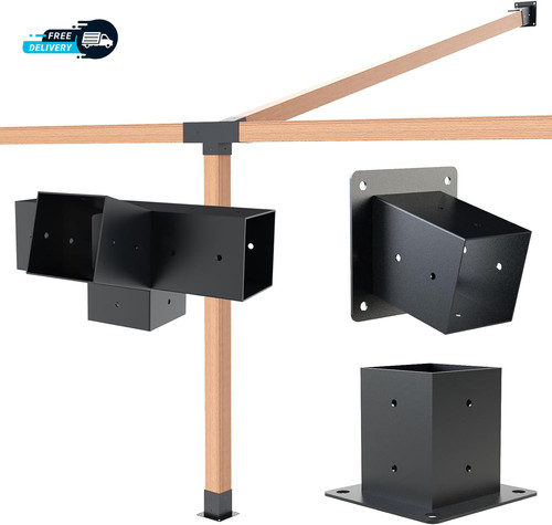 Kit pergola con staffe - con,