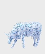 Cow Parade Arty Cow large in