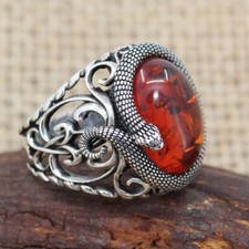 Anello da uomo Ouroboros