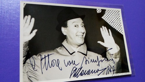 Autografi erminio macario - autografi,