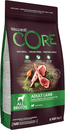 Wellness core lamb cane - cane, cibo