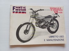 Fantic Motor Trial 125 TX 250 1980 manuale uso manutenzione libretto originale
