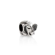 Charm Tedora “elefante portafortuna” in argento 925