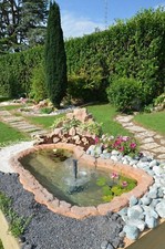 Laghetto vetroresina bordo