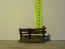 Staccionata presepe terracotta/pasta/gesso ? marchiata  NF serie cm ? vedi foto