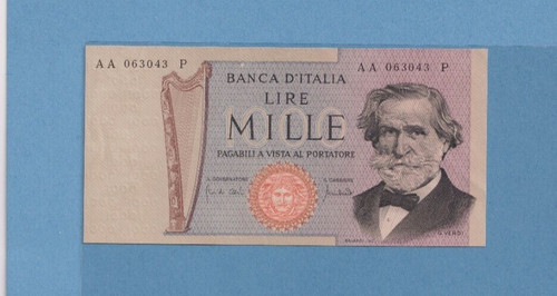 Italia 1969 1000 lire - -,
