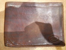 Portafoglio Vintage The Bridge Pelleterie Il Ponte Pelle Uomo Marrone (da riparare)