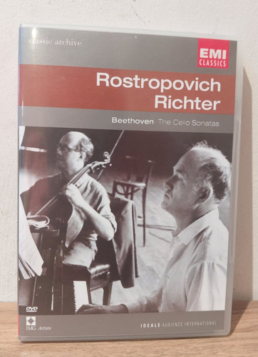 Dvd rostropovich richter - -,