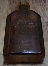 Grande bottiglia vetro trasparente riciclato Maison Blanche Medoc Grand Vin de Bordeaux