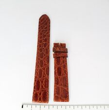 Cinturino originale Baume & Mercier in pelle marrone - 18mm