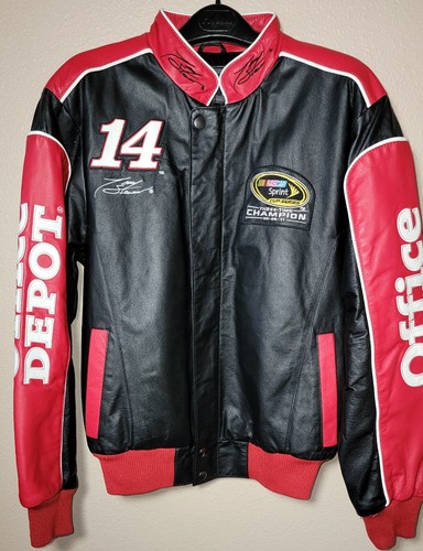 Tony stewart giacca pelle - stewart,