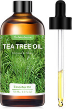 Olio Di Tea Tree 100Ml, Oli Essenziali Puri Di Tea Tree per Diffusore, Olio Prof