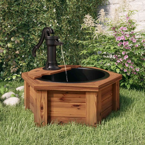 Fontana acqua con pompa - con,