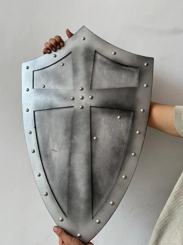Scudo cavaliere templare fatto - cavaliere,