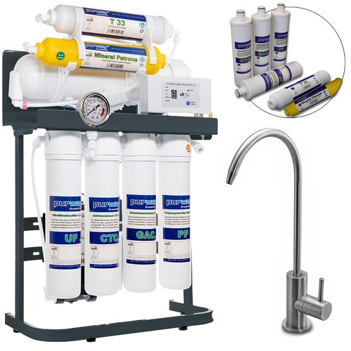 Impianto osmosi pur booster - impianto,
