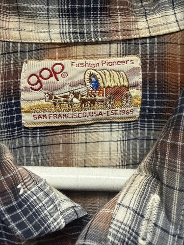 Camicia vintage anni gap - camicia,