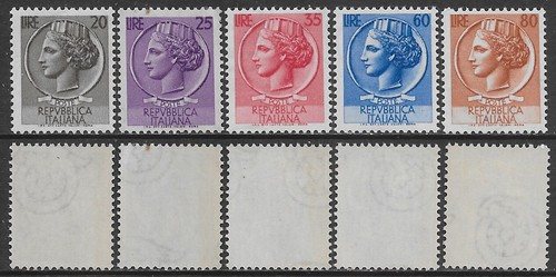 Italia italy 1953 turrita - italia,