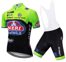 Completo Ciclismo Neri sottoli  estivo MTB Fondello divisa Gel 20 D