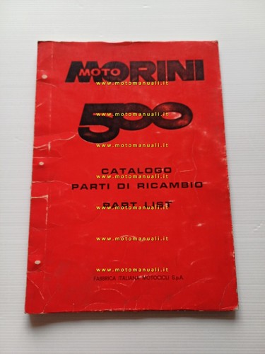 Moto morini 500 - 500, serie