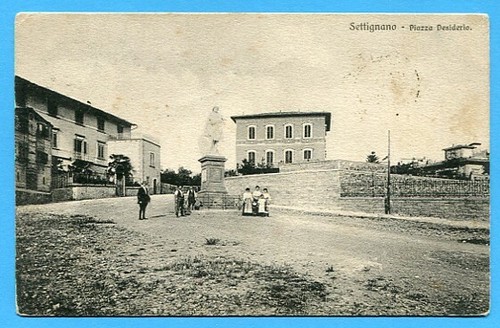 Settignano piazza - (firenze),