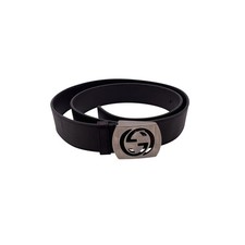 Cintura Gucci in pelle marrone