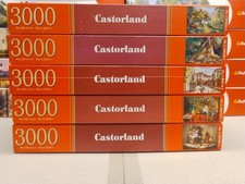LOTTO PUZZLE CASTORLAND DA 3000 PEZZI - USATI COME NUOVI - DESCRIZIONE PIU' INFO