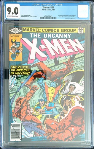 Uncanny men 129 cgc - 9.0,