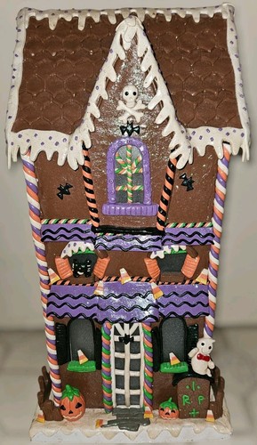 Halloween gingerbread haunted - halloween,