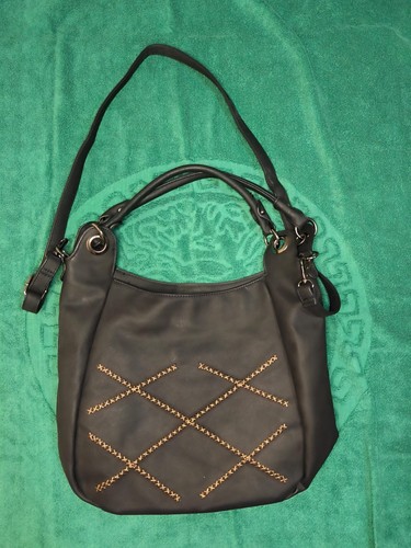Borsa vintage nera oro - vintage,