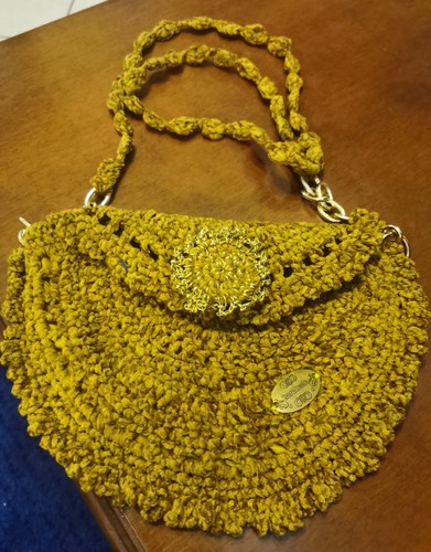 Borsa uncinetto fatta mano - borsa,