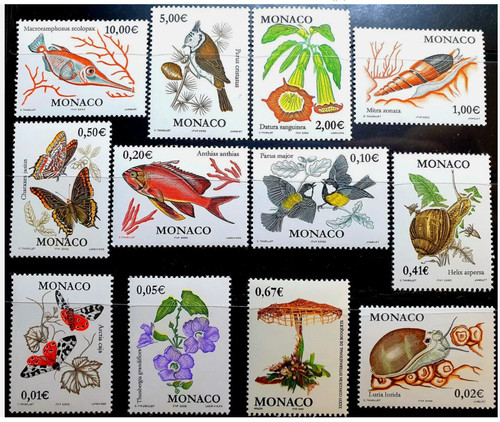 2002 monaco flora - flora&fauna, (**)