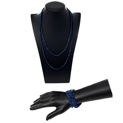 Petrolio collana bracciale - o,