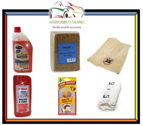 Kit prodotti pulizia cura - kit,