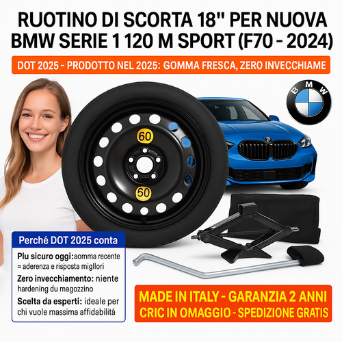 Ruotino scorta bmw - ruotino, 18"